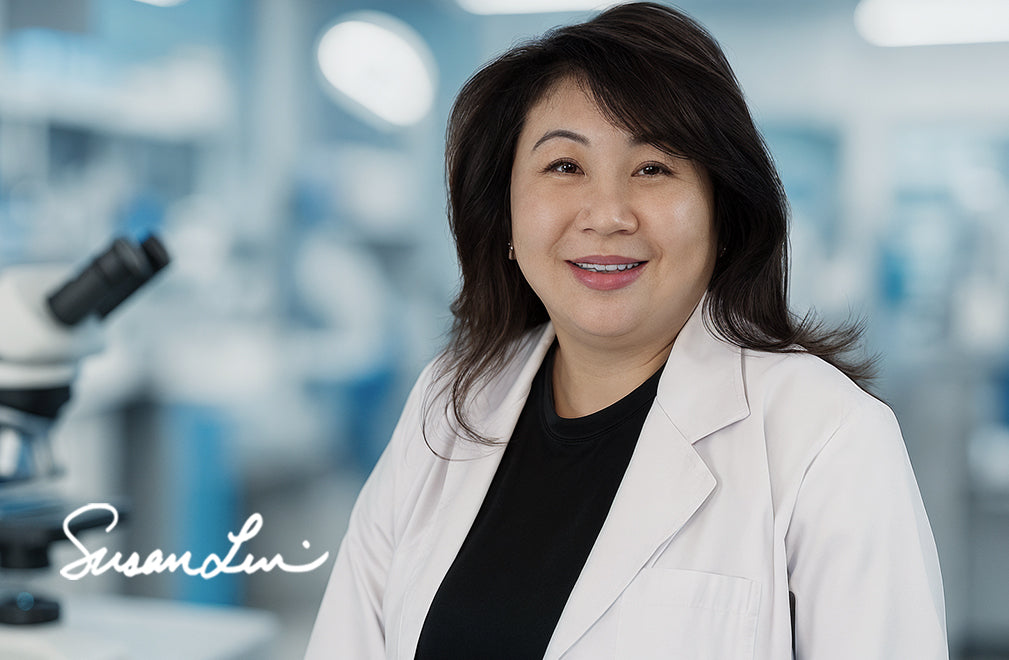 Dr. Susan Lin, M.D., founder of MD®, physician-formulated clinical lash, hair, and skincare.