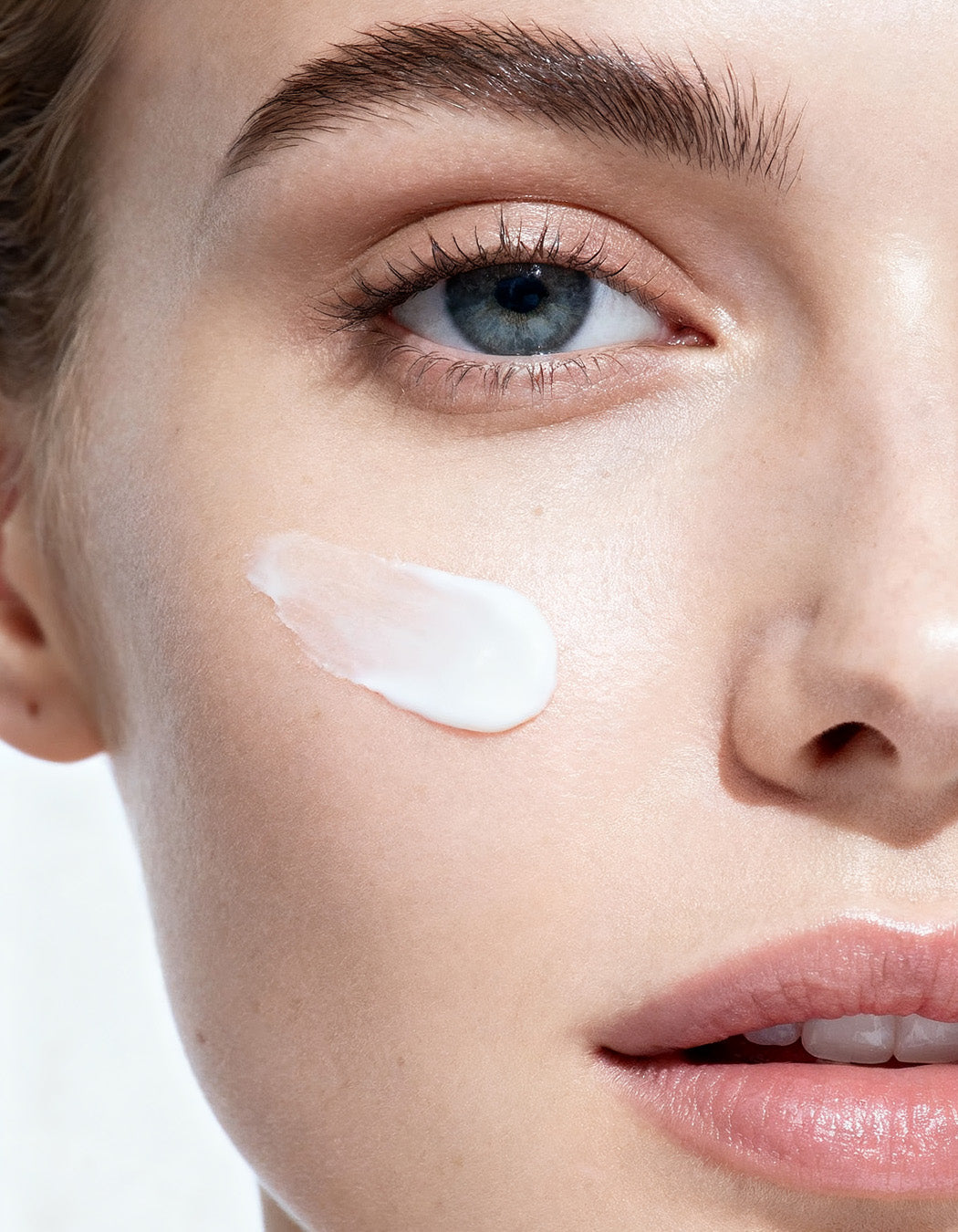 The instant tone-up effect of MD Extra White provides a dewy glass-skin finish without a white cast